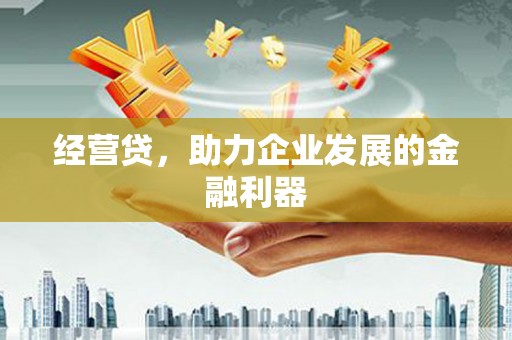 息县经营贷，助力企业发展的金融利器