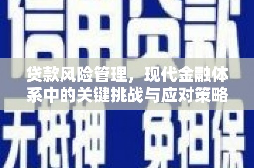 息县贷款风险管理，现代金融体系中的关键挑战与应对策略