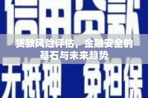 息县贷款风险评估，金融安全的基石与未来趋势
