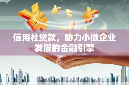 息县信用社贷款，助力小微企业发展的金融引擎