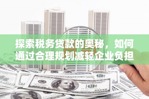 息县探索税务贷款的奥秘，如何通过合理规划减轻企业负担
