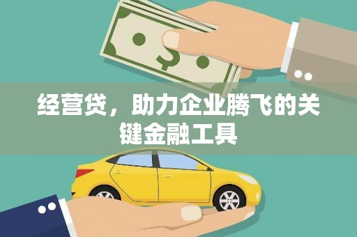 息县经营贷，助力企业腾飞的关键金融工具