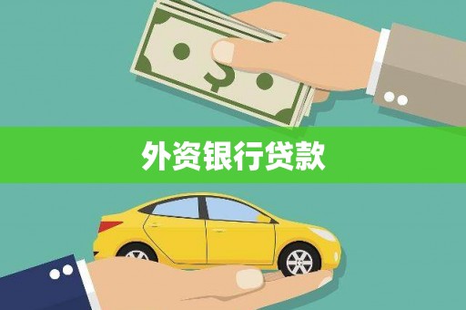 息县外资银行贷款