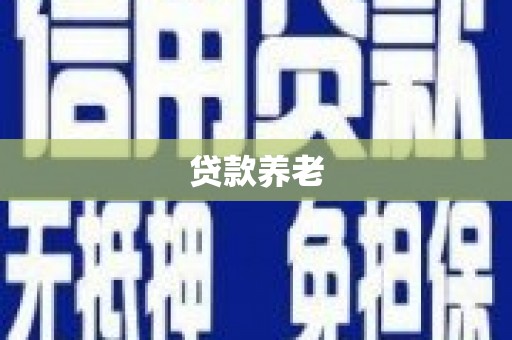 息县贷款养老