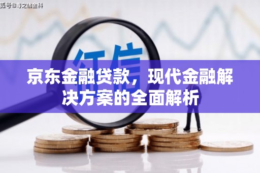 息县京东金融贷款，现代金融解决方案的全面解析