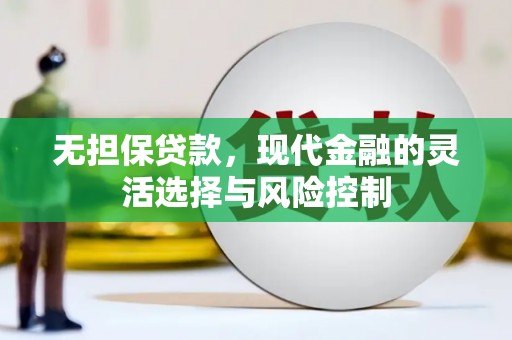 息县无担保贷款，现代金融的灵活选择与风险控制