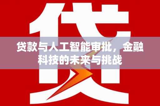 息县贷款与人工智能审批，金融科技的未来与挑战