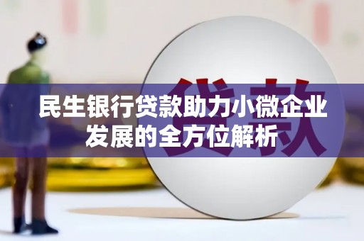 息县民生银行贷款助力小微企业发展的全方位解析