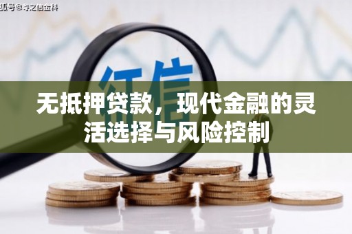 息县无抵押贷款，现代金融的灵活选择与风险控制