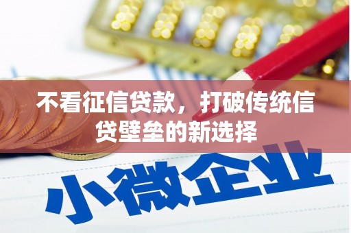 息县不看征信贷款，打破传统信贷壁垒的新选择