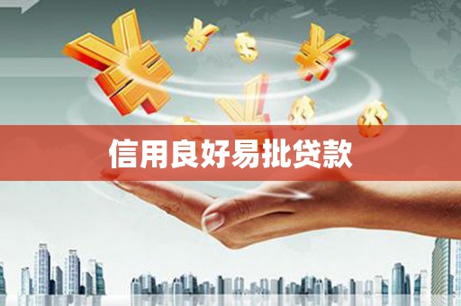 息县信用良好易批贷款
