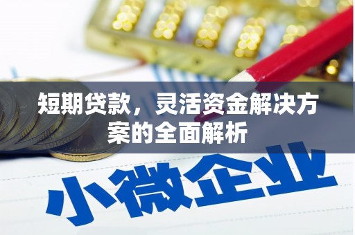 息县短期贷款，灵活资金解决方案的全面解析