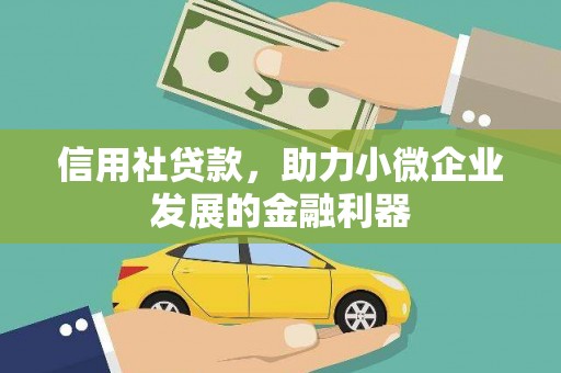 息县信用社贷款，助力小微企业发展的金融利器