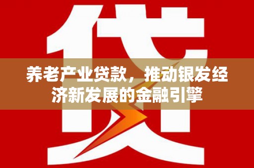 息县养老产业贷款，推动银发经济新发展的金融引擎