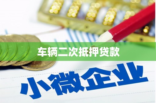 息县车辆二次抵押贷款