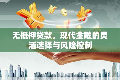 息县无抵押贷款，现代金融的灵活选择与风险控制
