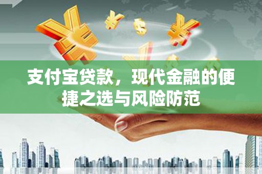 息县支付宝贷款，现代金融的便捷之选与风险防范