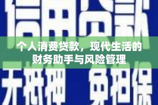 息县个人消费贷款，现代生活的财务助手与风险管理