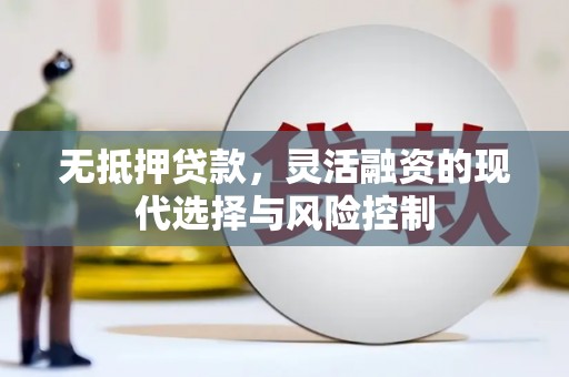 息县无抵押贷款，灵活融资的现代选择与风险控制