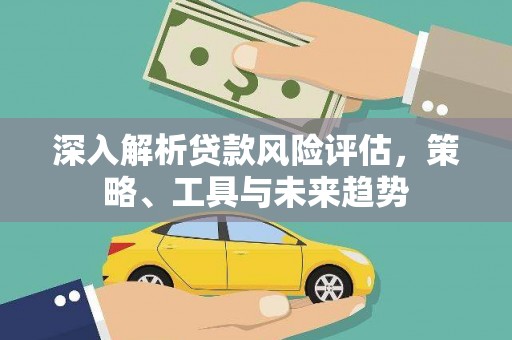 息县深入解析贷款风险评估，策略、工具与未来趋势