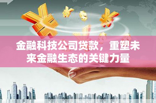 息县金融科技公司贷款，重塑未来金融生态的关键力量