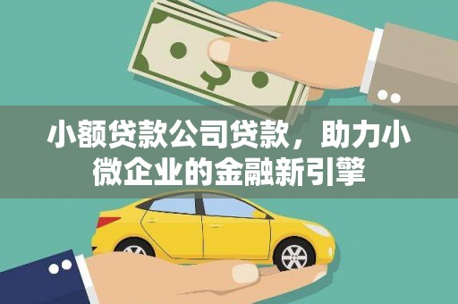 息县小额贷款公司贷款，助力小微企业的金融新引擎