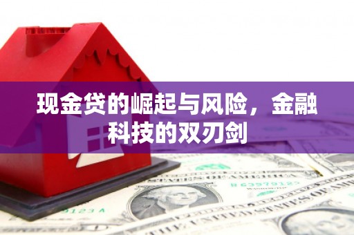 息县现金贷的崛起与风险，金融科技的双刃剑