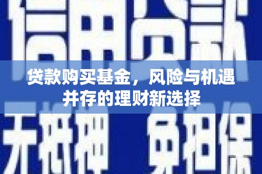 息县贷款购买基金，风险与机遇并存的理财新选择