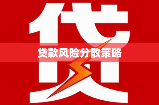息县贷款风险分散策略