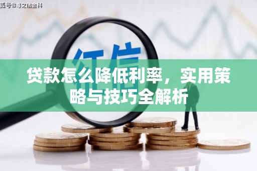 息县贷款怎么降低利率，实用策略与技巧全解析