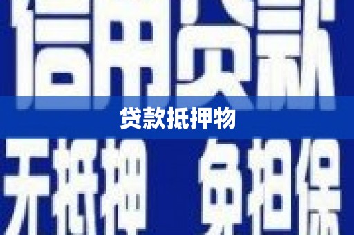 息县贷款抵押物
