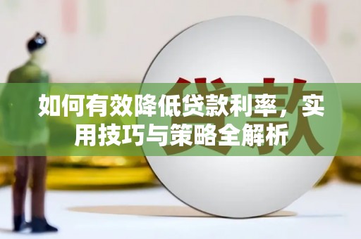 息县如何有效降低贷款利率，实用技巧与策略全解析