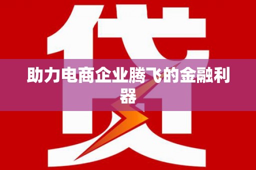 息县助力电商企业腾飞的金融利器