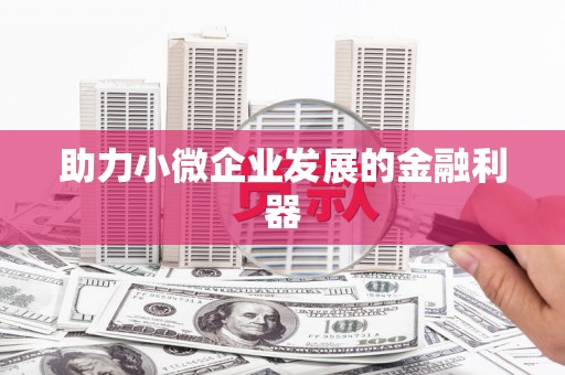 息县助力小微企业发展的金融利器
