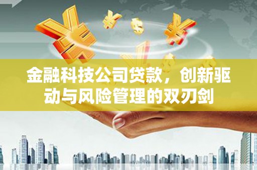 息县金融科技公司贷款，创新驱动与风险管理的双刃剑